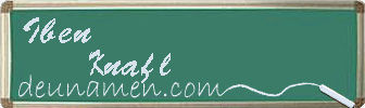 Iben Knafl Visitenkarte